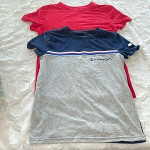 Champion (two) tops size 7-8 bundle